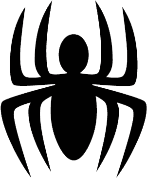 [vsar 316] Spiderman Logo - Aranha Do Homem Aranha (347x400), Png Download
