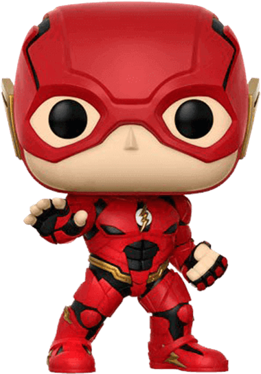 Justice League The Flash Pop Figure - Justice League: Pop! Vinyl Figure: The Flash (555x555), Png Download