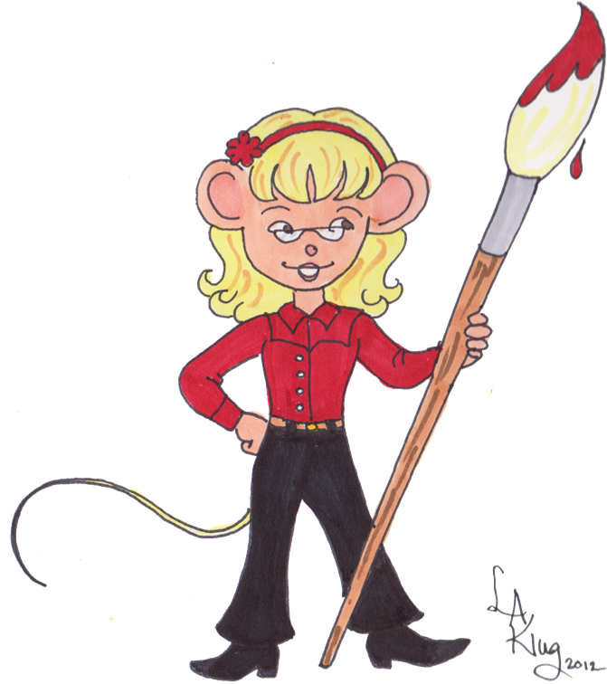 Carol Bryant - Cartoon (675x768), Png Download