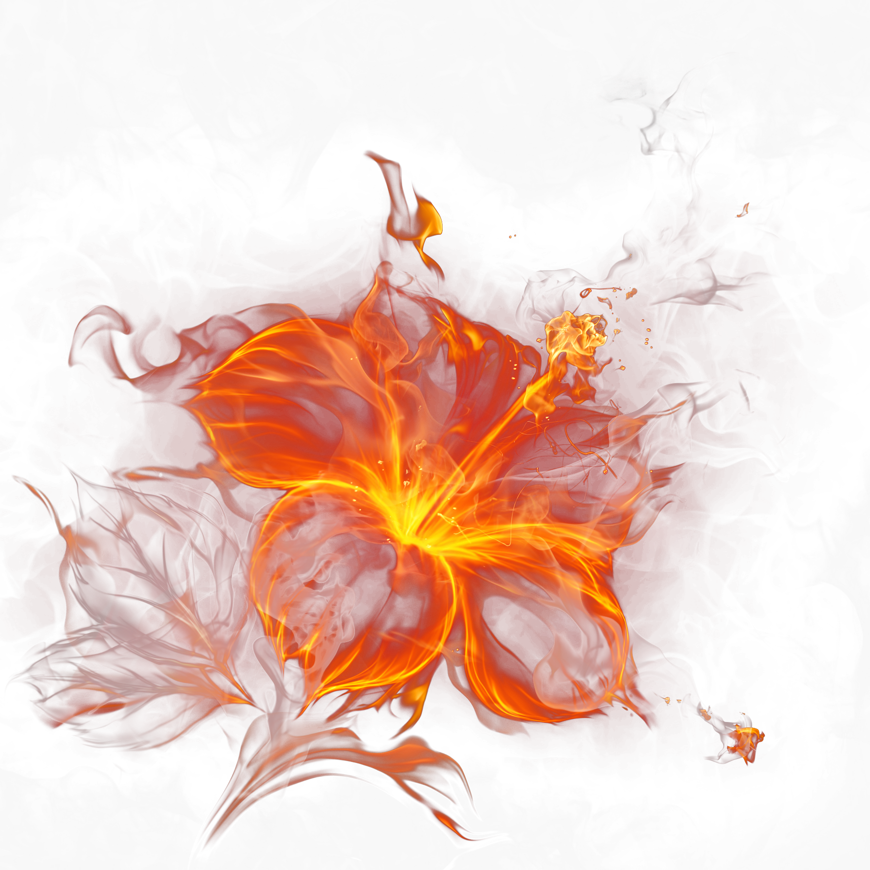 Flame Light Fire Smoke - Half-blood (the First Covenant Novel) (1763x1763), Png Download