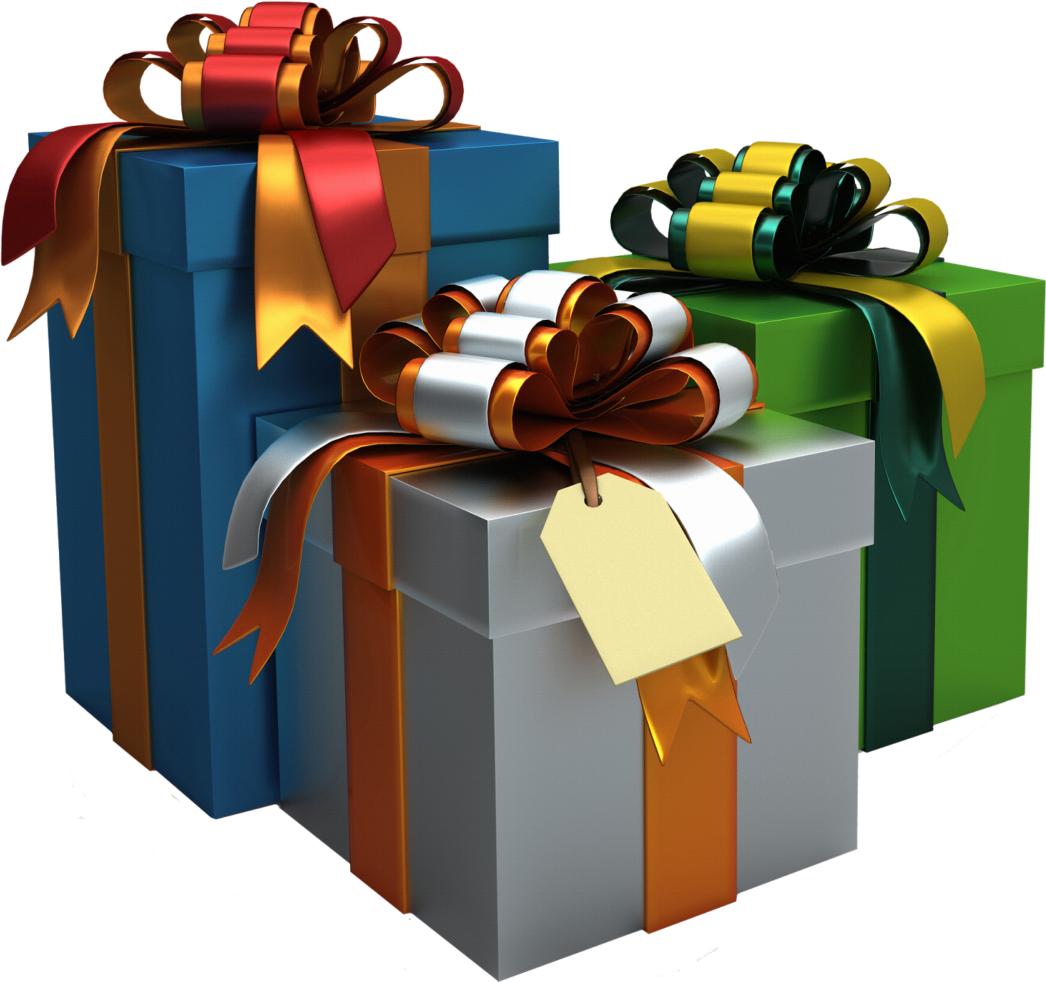 3 Gifts (1600x1511), Png Download
