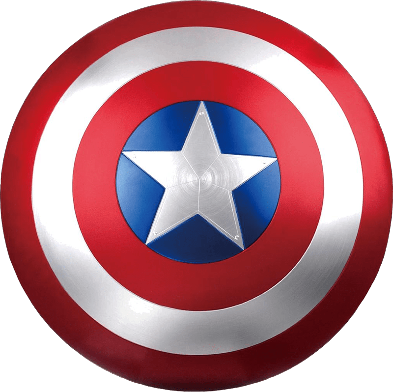 Marvel Captain America Shield Marvel Legends 24" Replica - Popsocket Captain America Shield (800x798), Png Download