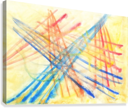Scratches 2 Canvas Print - Creative Arts (429x362), Png Download