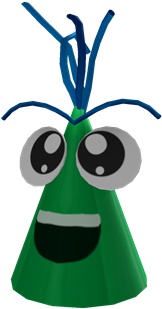 Goggly Eyed Party Hat - Cartoon (420x420), Png Download