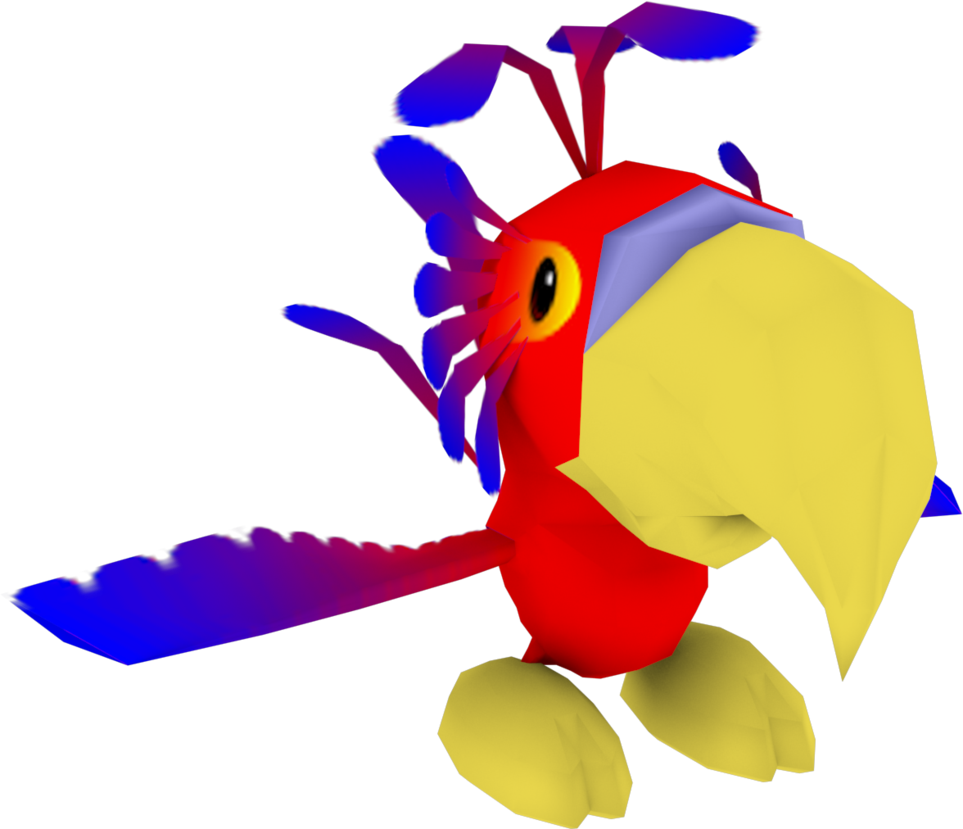 Crash Bandicoot The Wrath Of Cortex Suicidal Bird - Crash Bandicoot Bird (963x829), Png Download