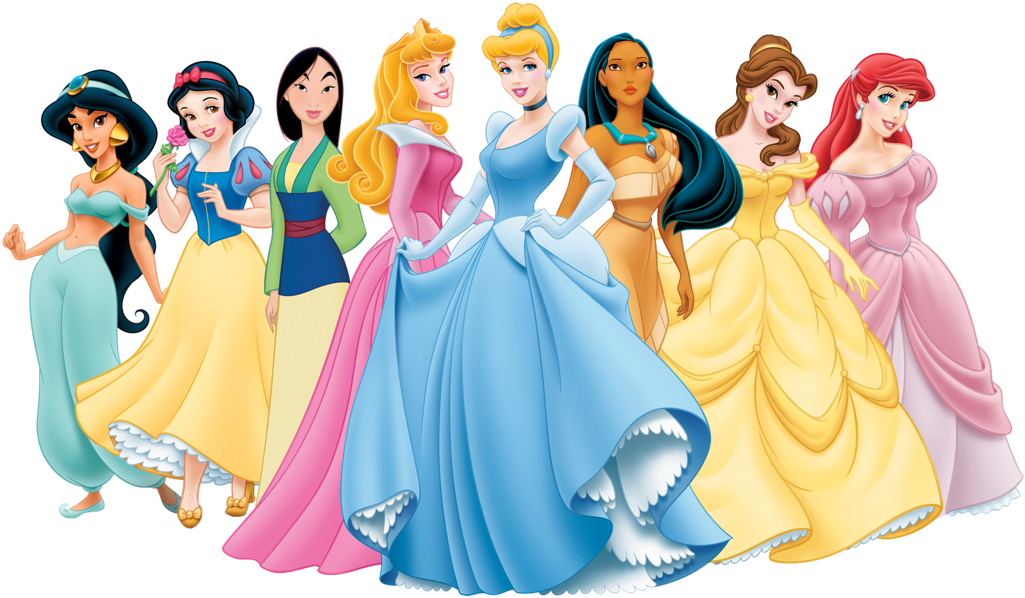 Disney Princess (1600x987), Png Download