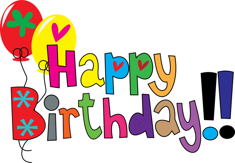 Beautiful Happy Birthday Clipart - Happy Birthday Clipart Transparent (900x626), Png Download
