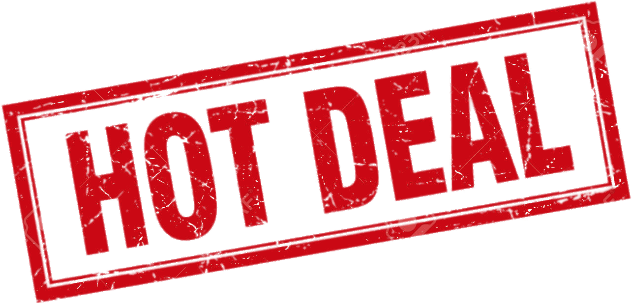 Hot Deal Label 2 - Hot Deal (1300x650), Png Download