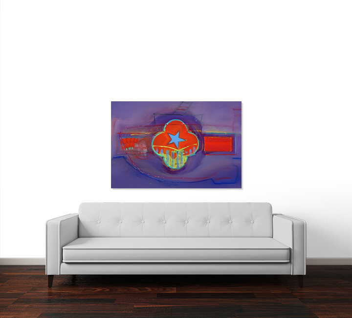 Ship Of State - Art Now 'zebras Drinking' Gallery Wrapped Canvas Wall (720x650), Png Download