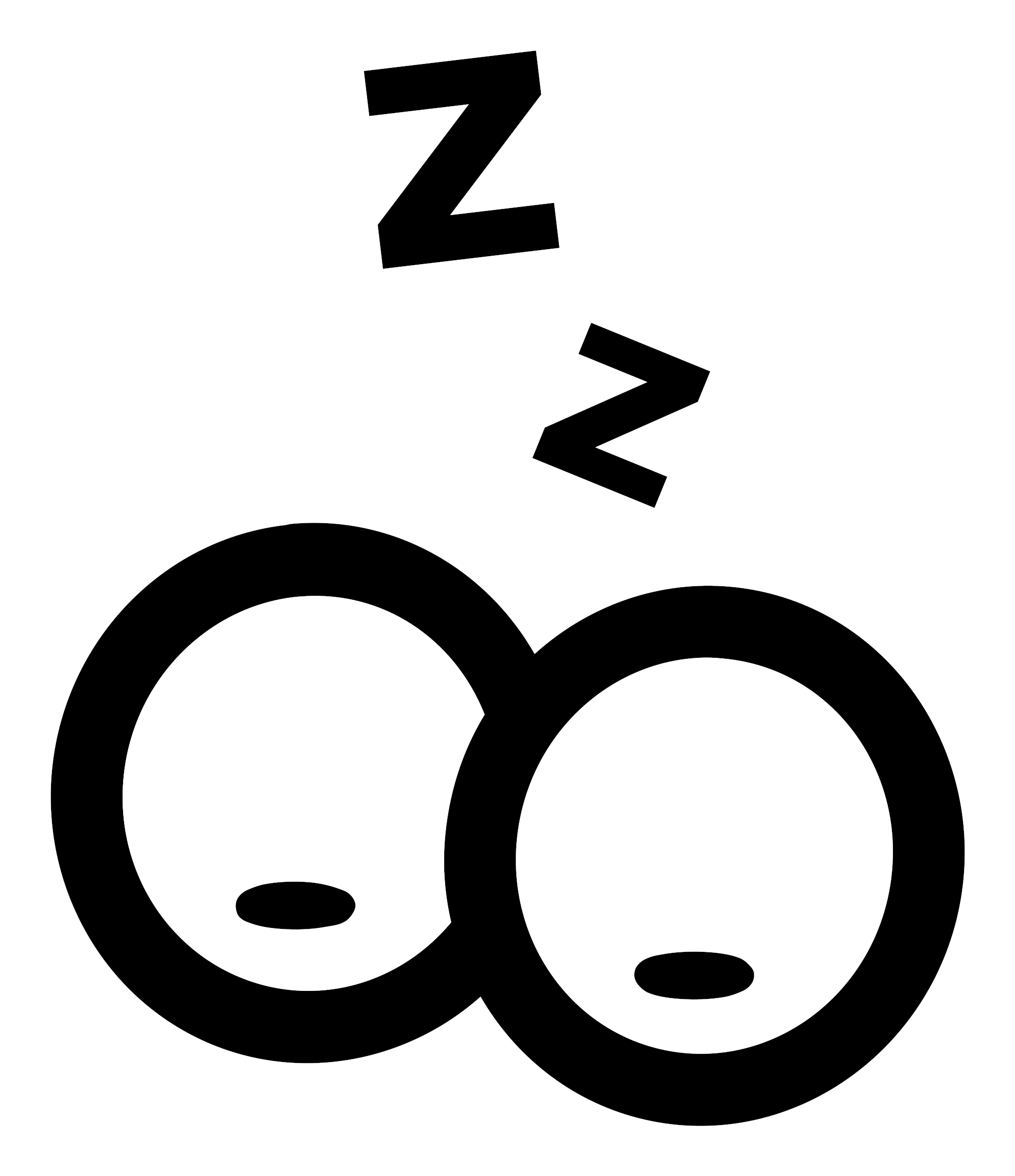 This Free Icons Png Design Of Standby Sleep Eyes (2400x2400), Png Download