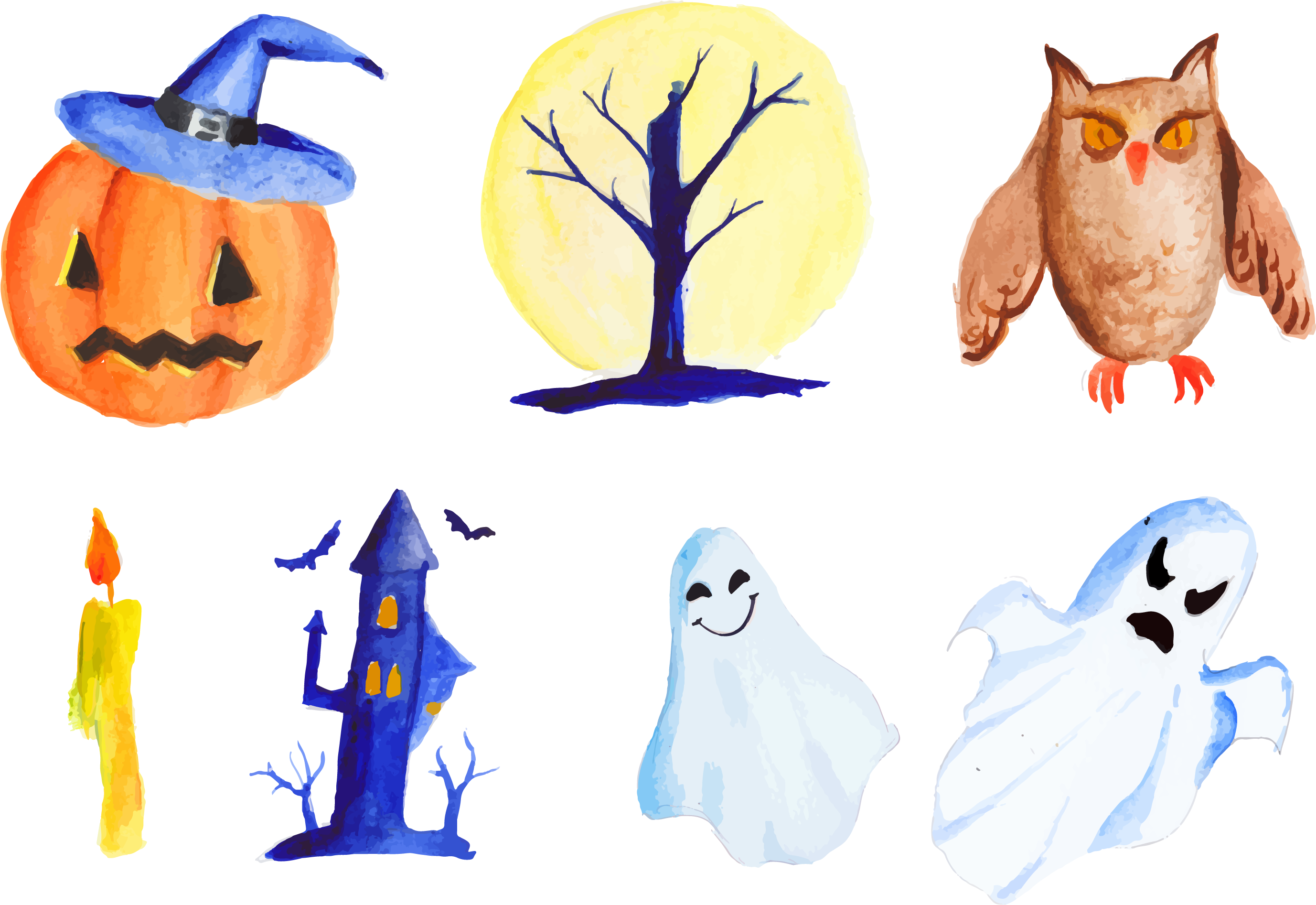 Symbols Painting Decorative Elements (3163x2281), Png Download