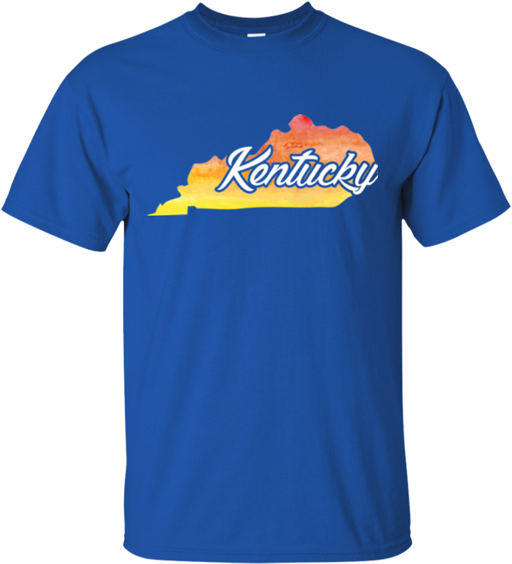T Shirt Watercolor Kentucky Home T Shirts - Knock Knock Whos There Race Condition (1155x1155), Png Download