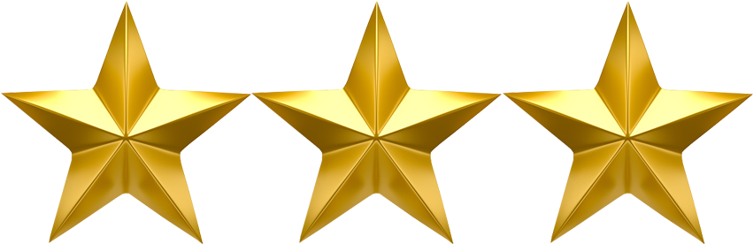 3-stars - 3 نجوم (850x311), Png Download