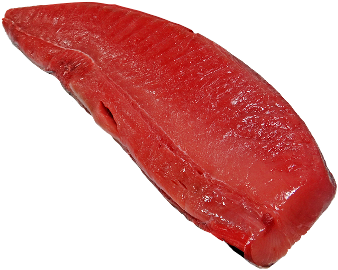 Tuna, Fish, Loin, Seafood, Fresh, Raw, Fillet - Fillet Tuna Png (960x630), Png Download