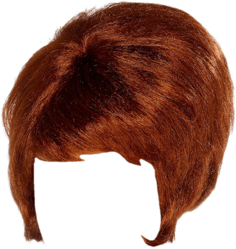 Clothes - Wigs - 60s Beehive Wig Auburn Short Smiffys (900x1200), Png Download