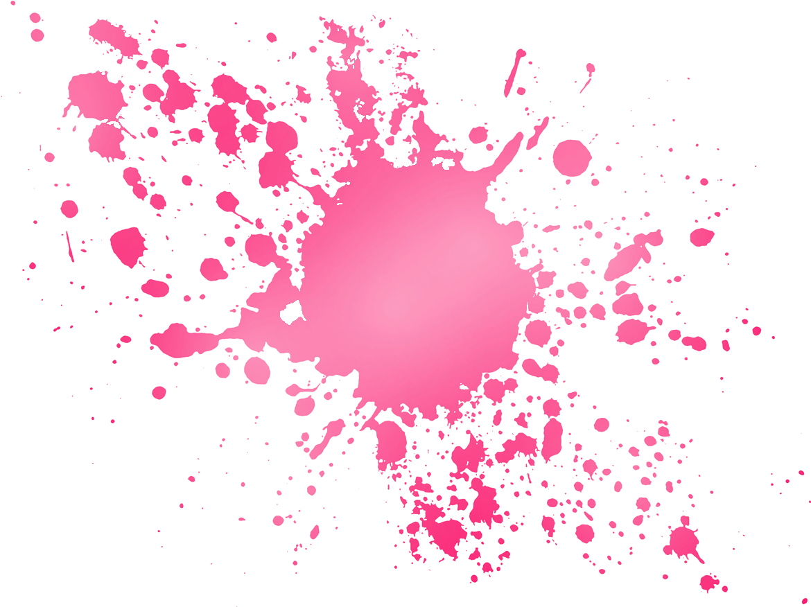Pink Splatter Png - Pink Paint Splatter Png (1280x960), Png Download