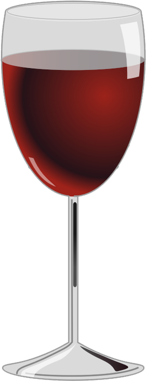 Wine Png Image - Glass Of Wine Clip Art (364x790), Png Download