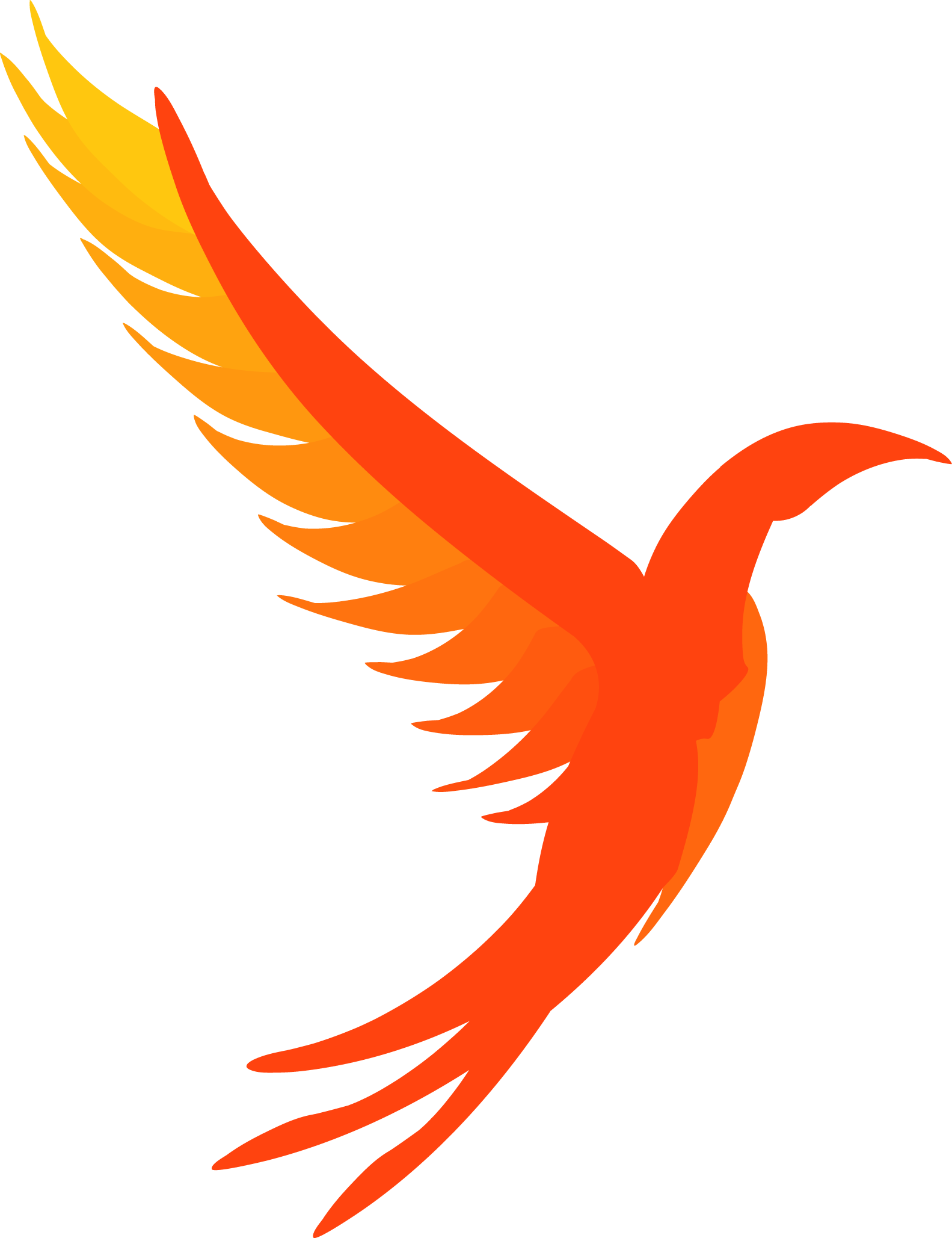 Phoenix Png Logo - Phoenix Bird Logo Png (1583x2057), Png Download
