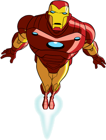 Graphic Royalty Free Stock At Getdrawings Com Free - Avenger Earth Mightiest Heroes Iron Man (428x556), Png Download