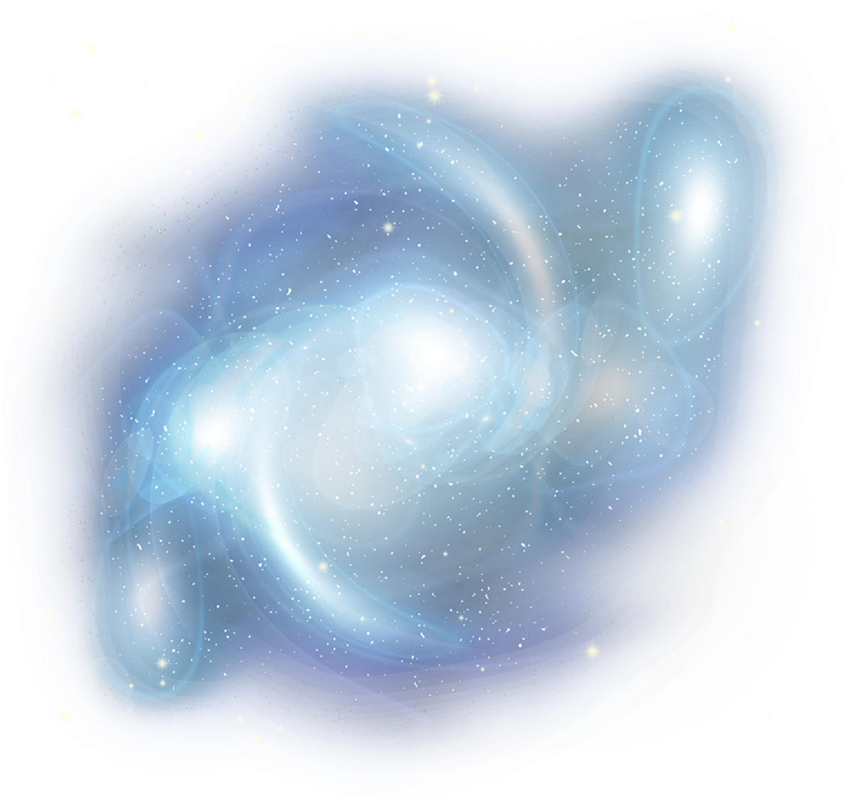 Freetoedit Clipart Stars With - Galaxy Clipart Png (1365x1024), Png Download
