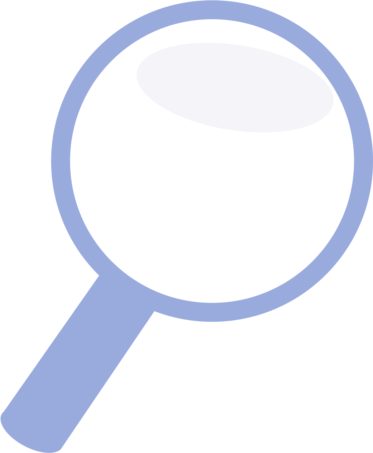 Free Icons Png - Magnifying Glass Png Icon (834x1024), Png Download