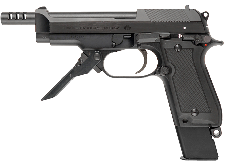 Hand Gun Png - Beretta 93r (1098x756), Png Download