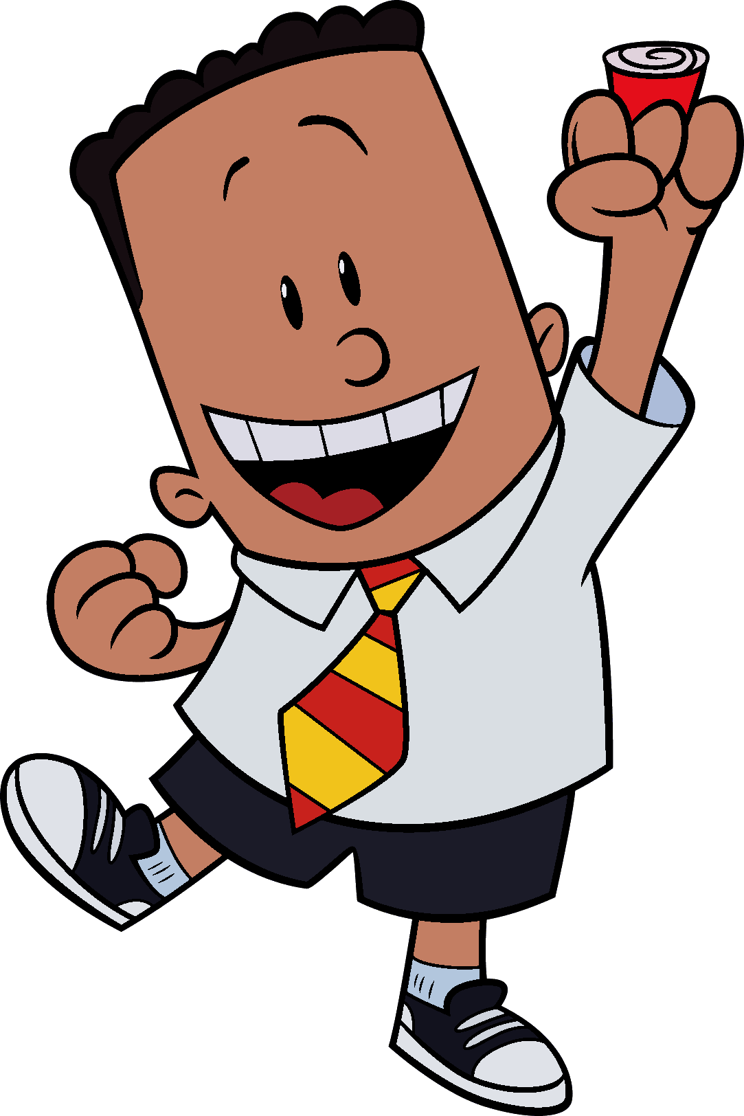 George Beard - Captain Underpants And The Perilous Plot Of Professor (1083x1624), Png Download
