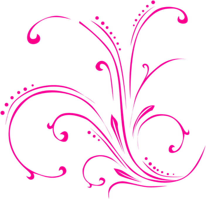 Floral Png Image With Transparent Background - Floral Borders And Frames (1024x768), Png Download