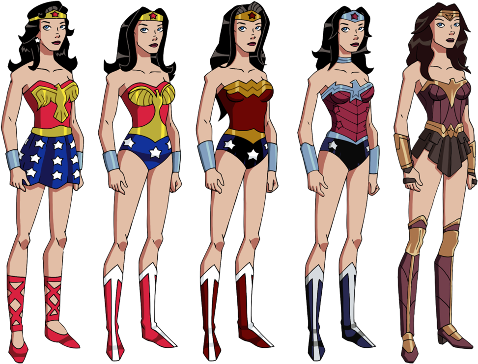 Jpg Royalty Free Download S Wardrobe By Glee Chan On - Wonder Woman First Costume (1027x778), Png Download