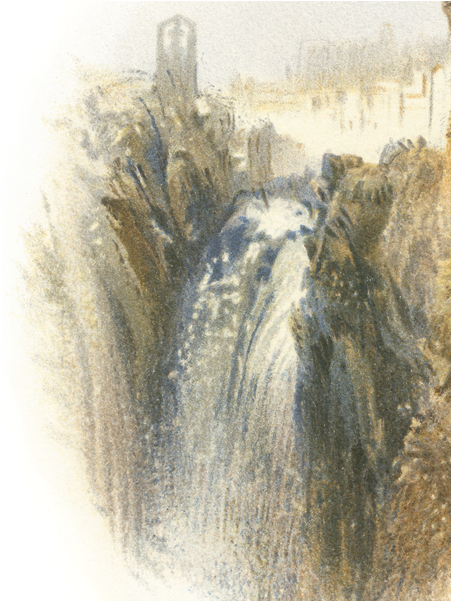 Cosmic Moment - Waterfall - Turner Tate Tivoli (600x600), Png Download
