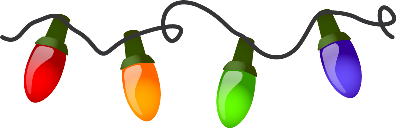 Christmas Decoration Lights Png Photos - Christmas Lights Clipart (793x285), Png Download