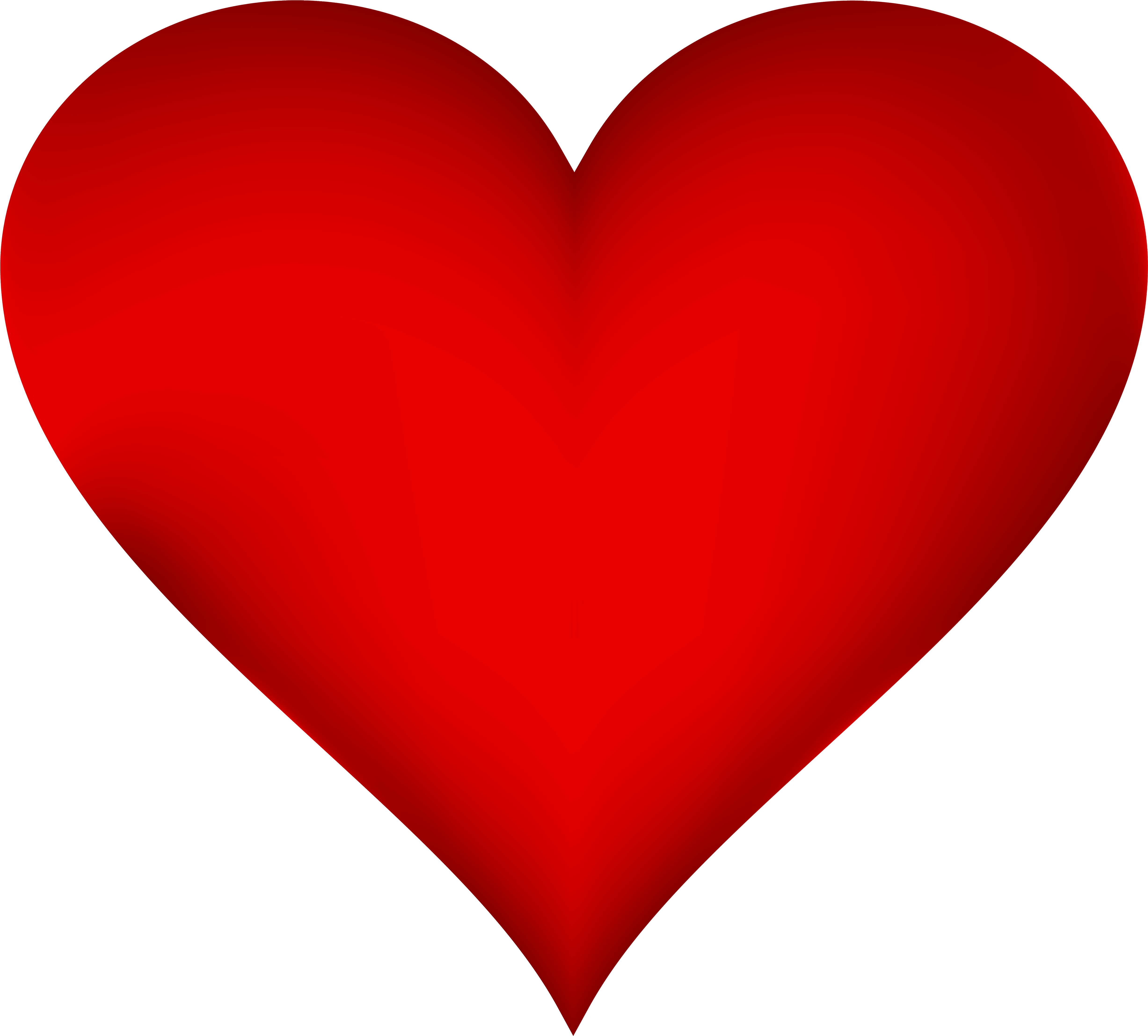 Heart Clip Art, Clean Heart, Best Web, Red Hearts, - Heart Clipart Png (500x451), Png Download