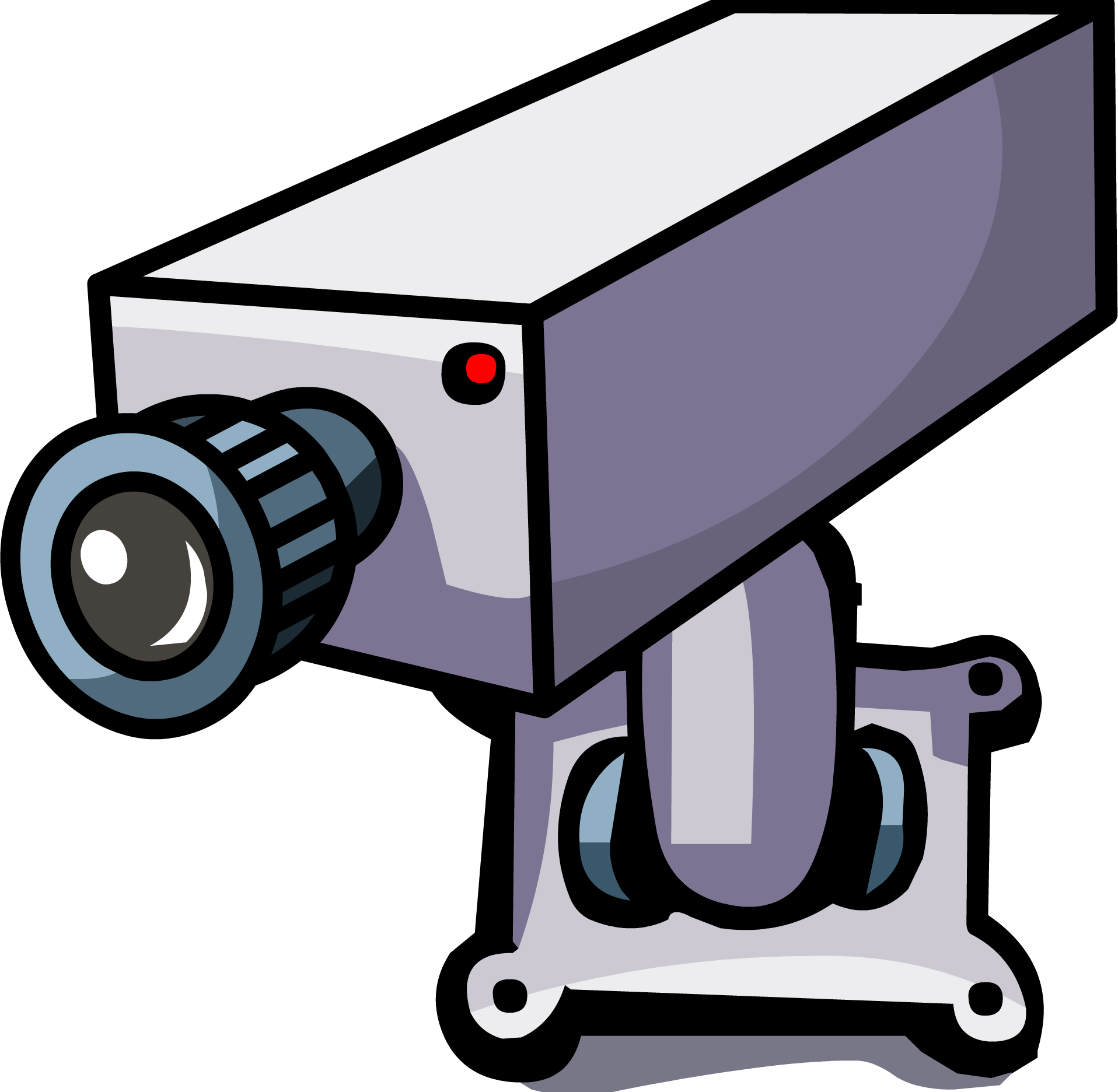 Security Camera - Png - Security Camera Sprite (1916x1872), Png Download