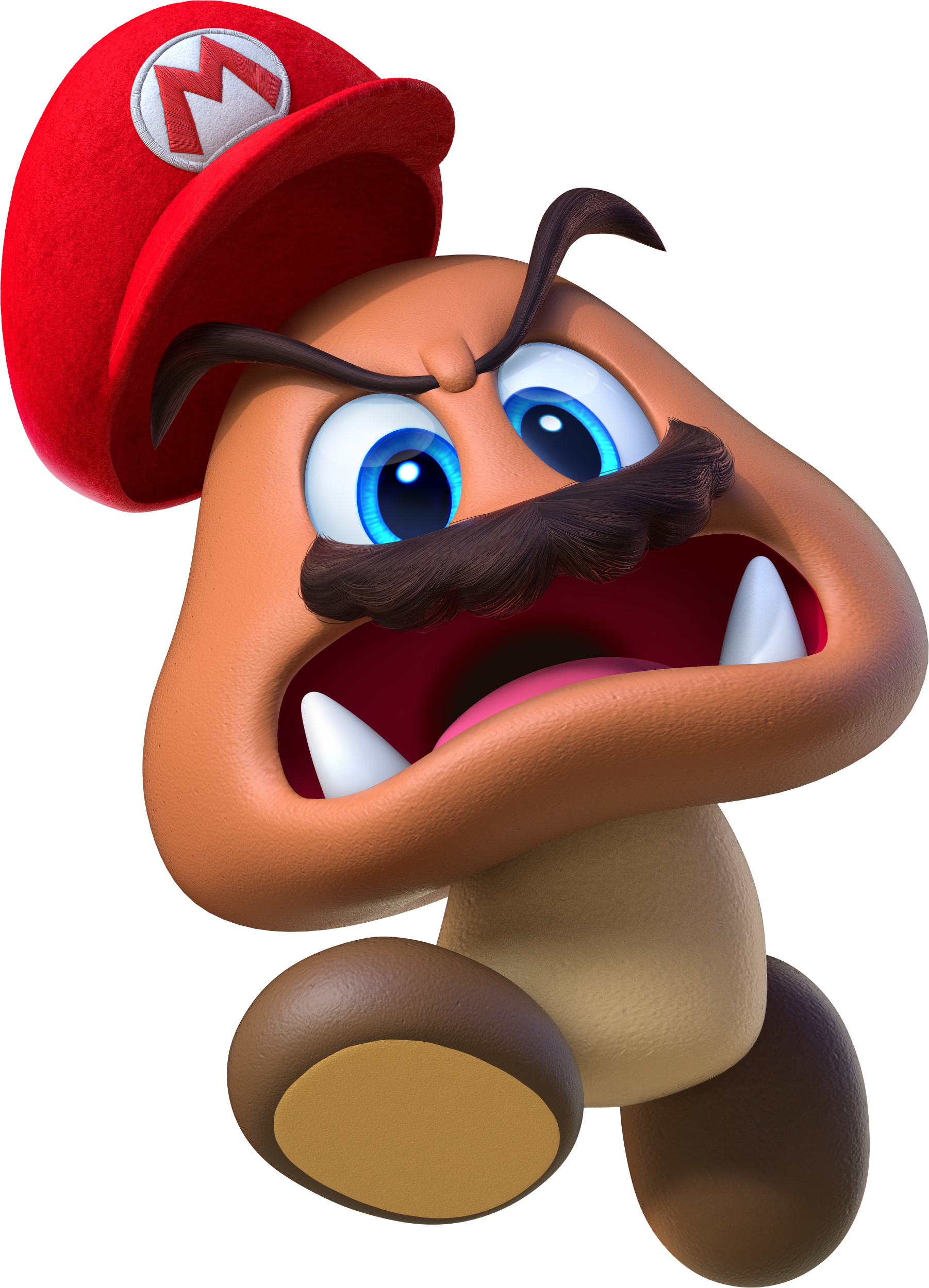 Goomba Mario - Super Mario Odyssey Goomba (1802x2500), Png Download