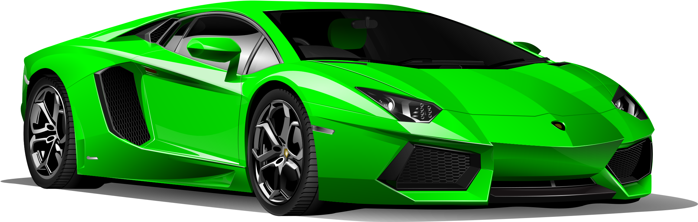 28 Collection Of Green Clipart Car - Android App Car Parking (2400x750), Png Download