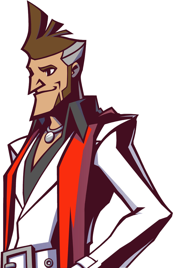 Cabanela - Ghost Trick Art Style (800x1050), Png Download