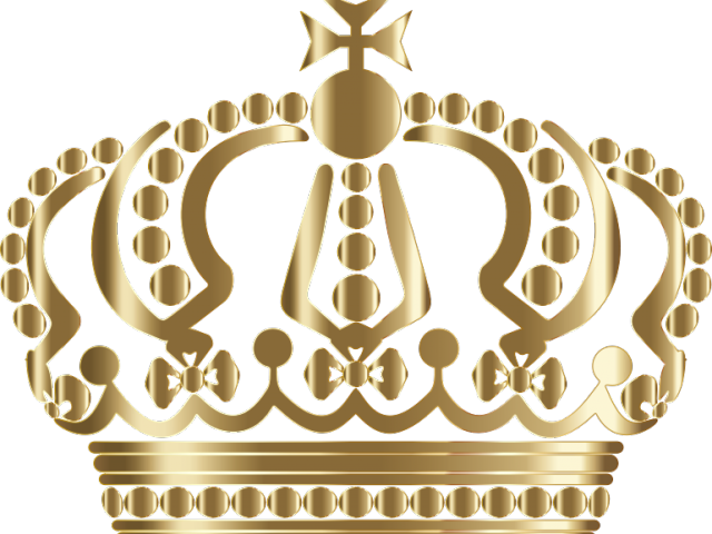 Imperial Crown Gold Computer Icons - Gold Queen Crown Png (435x340), Png Download