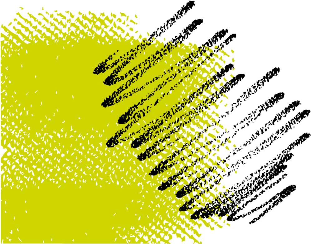 Ftestickers Watercolor Lines Graffitiart Yellow Black - Painting (1024x1024), Png Download