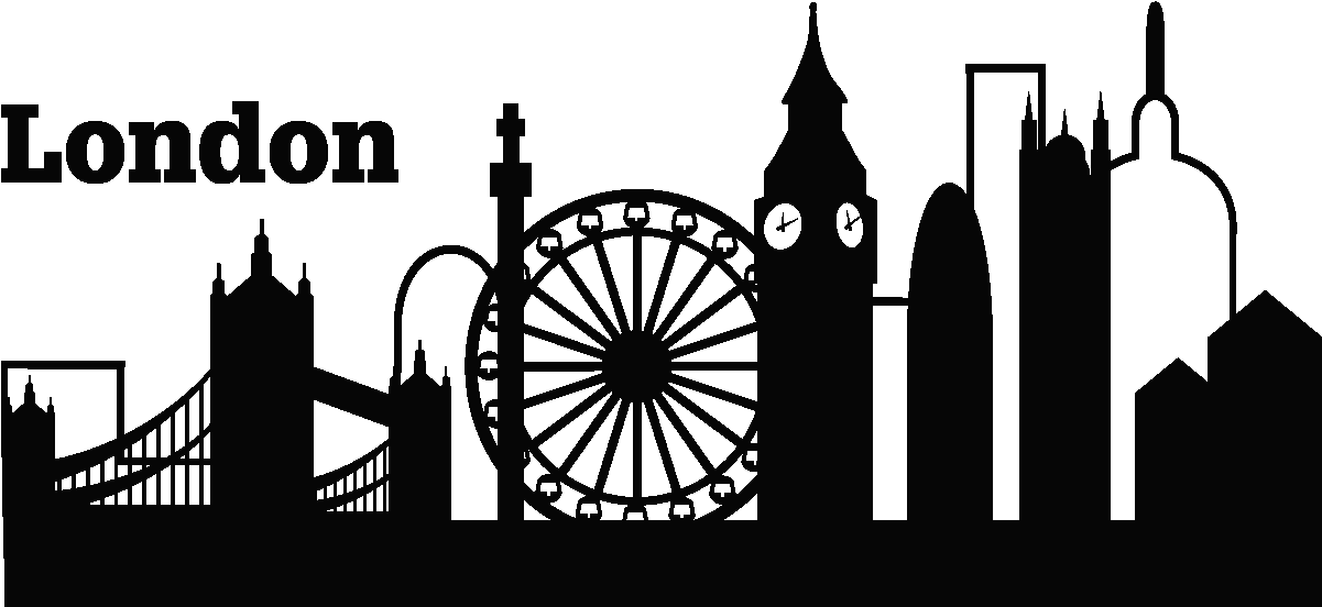 London Silhouette City Skyline - London: Free Things To Do: The Freebies (1200x1200), Png Download
