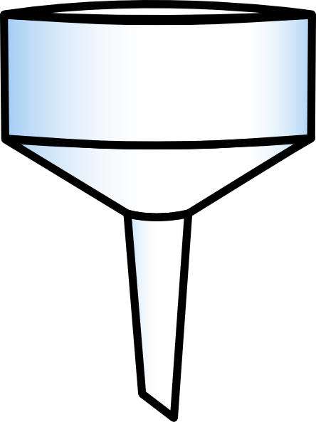 28 Collection Of Glass Funnel Drawing - Buchner Funnel (444x593), Png Download