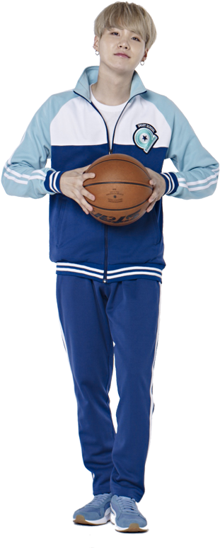 Credits - - Suga Cuerpo Completo Png (588x882), Png Download