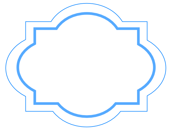 Fancy Label Shape Clip Art - Fancy Png Signs (600x454), Png Download