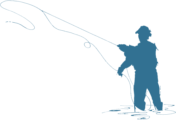 Banner Library Stock Silhouette At Getdrawings Com - Fishing Man Silhouette Transparent (600x600), Png Download
