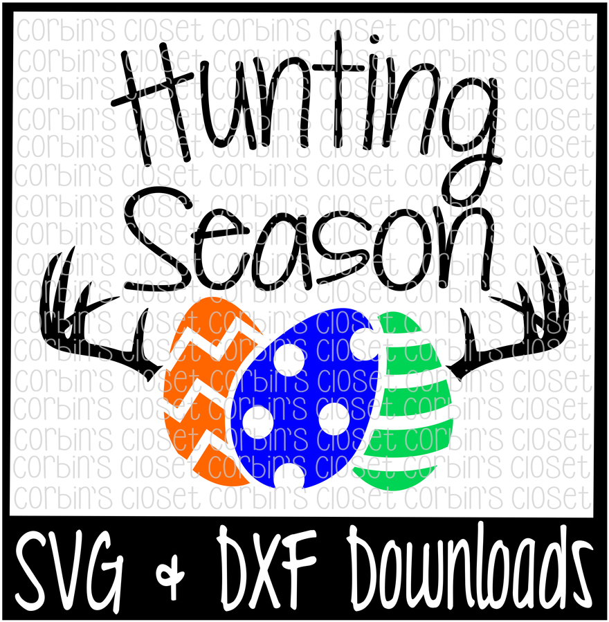Easter Svg * Hunting Season * Easter Eggs Cut File - Egg Hunting Season Svg (720x480), Png Download