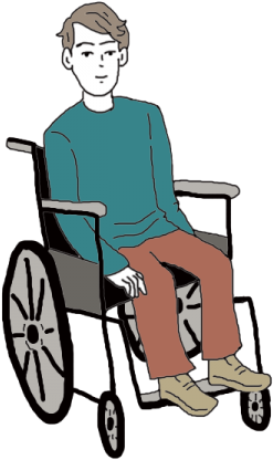 Clip Art Freeuse Dream Dictionary Interpret Now Auntyflo - Wheelchair (450x450), Png Download