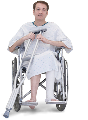 Jon Freeman Emailed Me Hope You're Well, Just Wanted - Injured Person In Wheelchair (334x416), Png Download