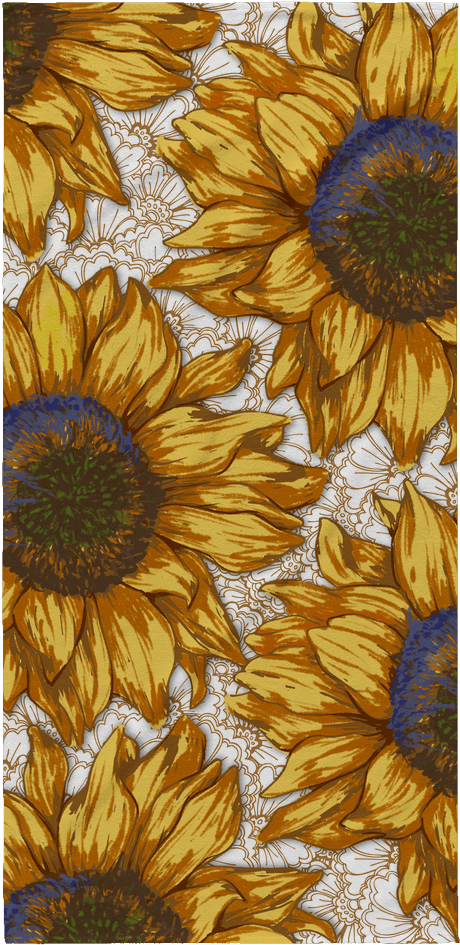 Sunny Day Beach Towel - Beach (1024x1024), Png Download