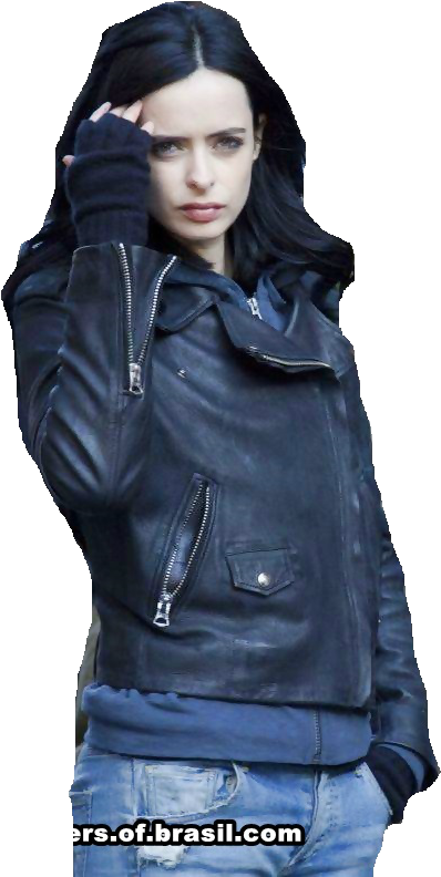 Png Jessica Jones - Krysten Ritter Jessica Jones Png (535x813), Png Download