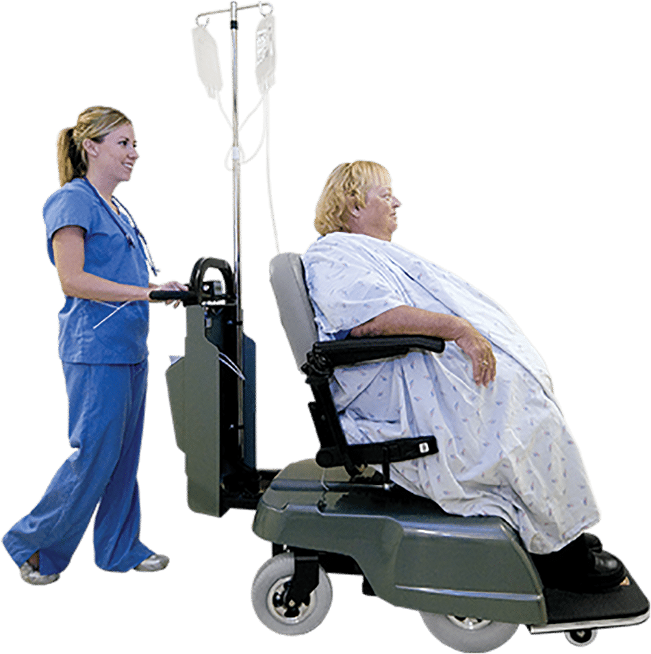 Foot Platform - Patient Escort (472x508), Png Download