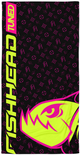 Fishhead Beach Towel - Graphic Design (600x600), Png Download